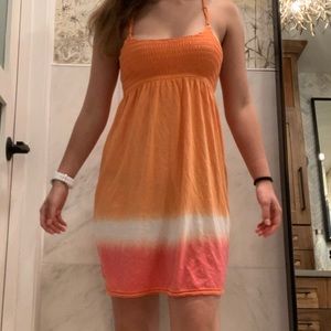 US S pink by victoria’s secret beach flow dress